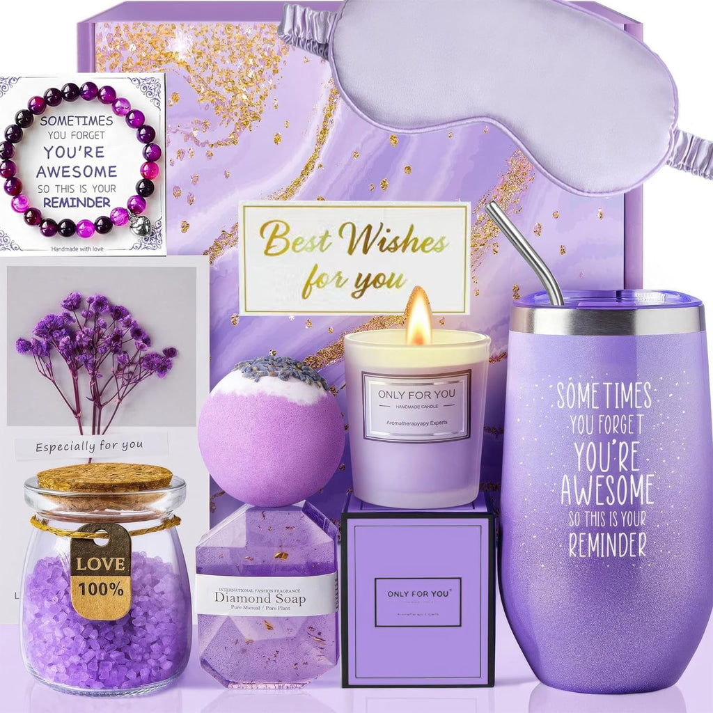 Gift for Women, Relaxing Spa Gift Basket Set for Women Self Care Gifts, Birthday Gifts, Thank You Gifts, Christmas Gifts for Her Women Mom Wife Sister Girlfriend
